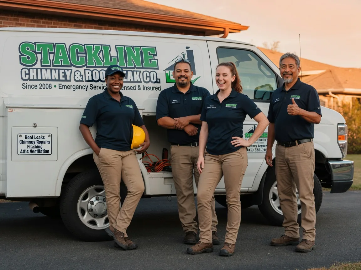 Chimney flashing repair company in Andersonville, GA